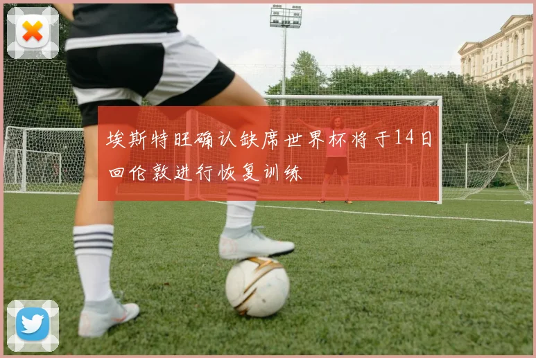 埃斯特旺确认缺席世界杯将于14日回伦敦进行恢复训练